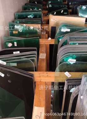 PC挖掘机 PC700 850 PC1250驾驶室玻璃 驾驶室边门挖掘机全车玻璃