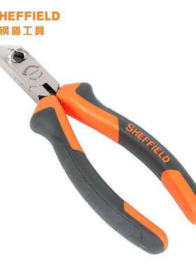 钢盾 SHEFFIELD S045015/S045016 双色柄多用斜嘴钳/尖嘴钳 6