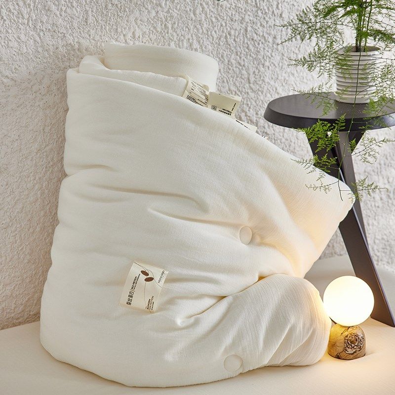 雾感纱 A类母婴级秋冬新款A类全棉蚕丝蛋白被被子被芯双人被春秋,床上用品,化纤被,淘宝优惠券,粉丝福利购,淘宝优惠卷