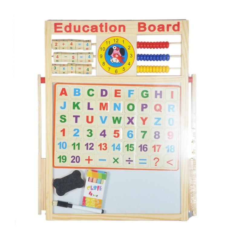木制幼儿园多功能磁性画板双涂鸦面画板黑板白板画板婴幼儿童教具,玩具/童车/益智/积木/模型,画板,淘宝优惠券,粉丝福利购,淘宝优惠卷