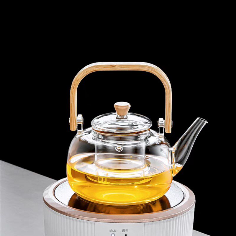 电陶炉煮茶器煮茶炉小型花茶养生壶泡茶壶煮茶壶玻璃茶具套装家用