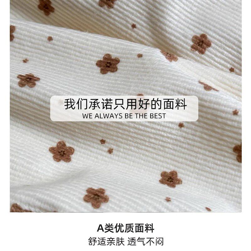 婴儿春装连体衣2025新款洋气女宝宝长袖外出爬服春季包屁哈衣