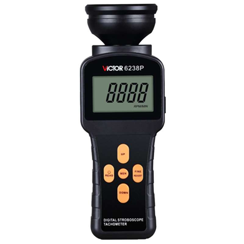 胜利仪器DM6238P闪频转速测速仪非接触数字转速计工业转速表测量