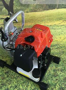 凯佳直供水坑抽水泵汽油抽水机多用途抽水泵二冲程汽油机自吸水泵