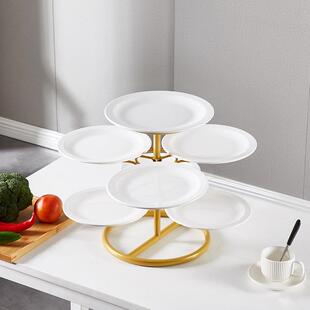 冷盘架子家用盘神器置物架收纳架厨房备菜架多层酒店凉菜冷菜架