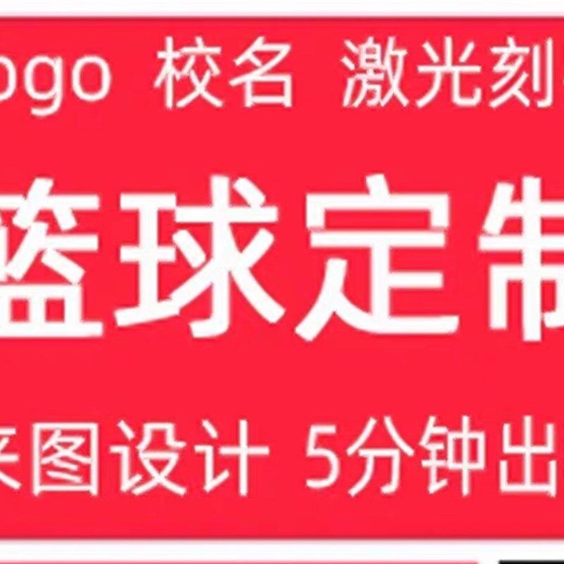 篮球定制logo专业刻字r订做4567号团体幼儿园青年成人篮球源头工
