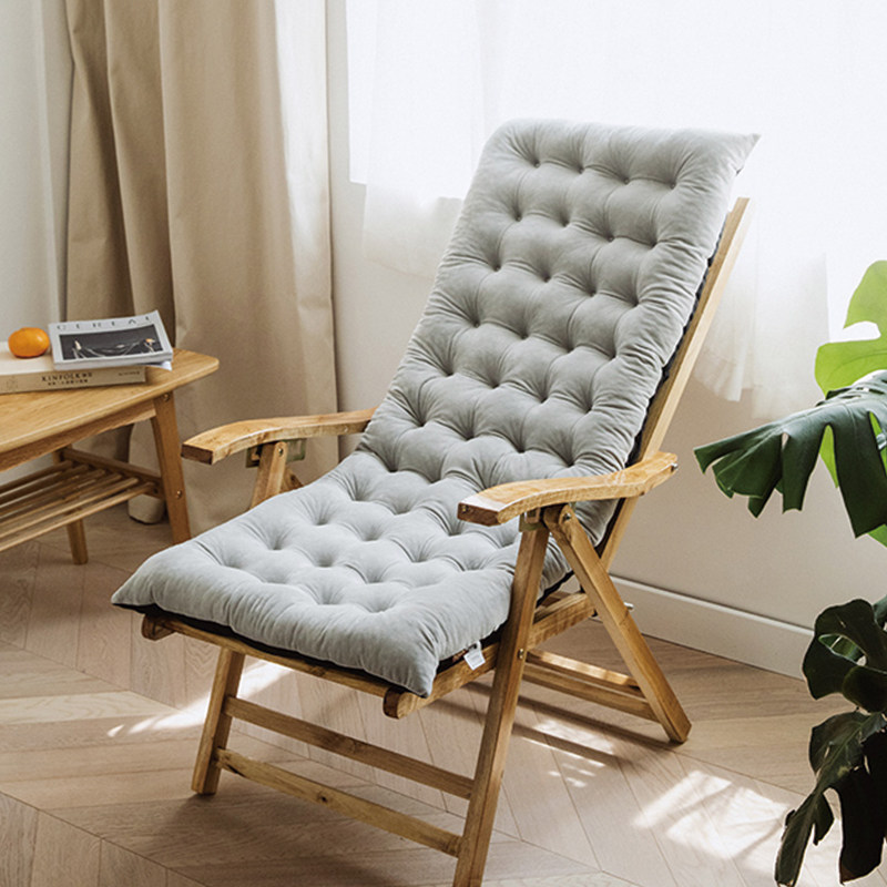 加绒加厚躺椅坐垫靠垫一体摇椅棉垫子秋冬季保暖折叠椅子懒人椅垫,居家布艺,椅垫,淘宝优惠券,粉丝福利购,淘宝优惠卷