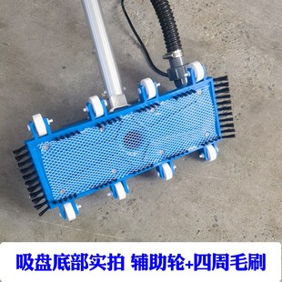 鱼池吸污机游泳池吸污泵水池底浴池小型清理淤泥水下吸鱼粪器设备