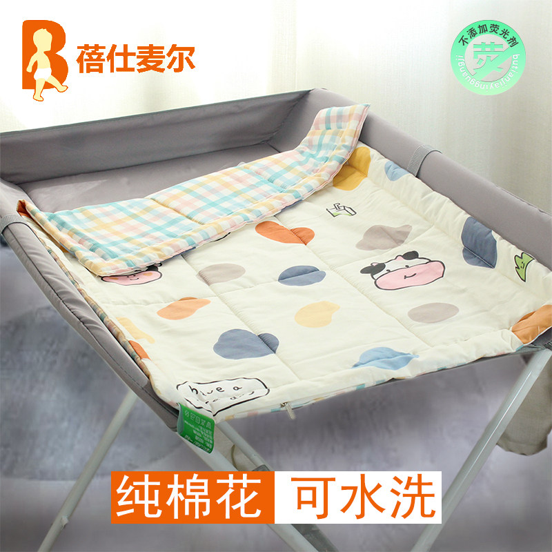 定做纯棉花可水洗尿o布台小垫子新生儿棉垫婴儿床褥垫被薄款小褥