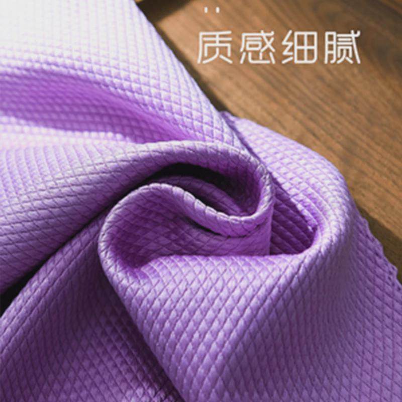 A524鱼鳞抹布擦玻璃吸水不掉毛清洁毛巾家用去油保洁厨房软毛
