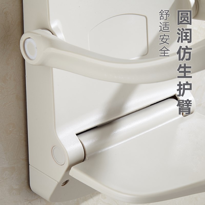 婴儿护理台折叠公共第三卫生间厕所儿童折叠坐Q椅母婴浴室壁挂座