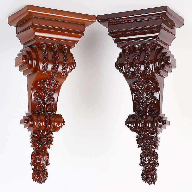 垭口马东阳托罗梁象鼻欧式雕花过道柱头雕花装饰柱头柱头木雕石膏