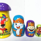 牛5层套娃市来啦套娃五气冲层套娃天品俄罗斯 哈尔滨市旅游纪念牛