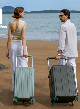 御行超大容量结实耐用宽拉杆箱pc行李箱女旅行箱20寸男弹珠轴承轮