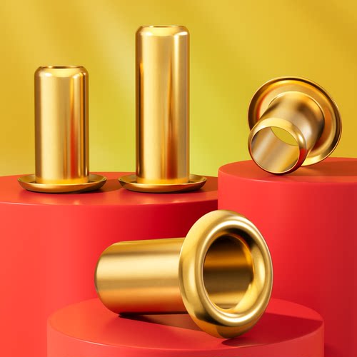 【厂家批发】黄铜鸡眼铆钉