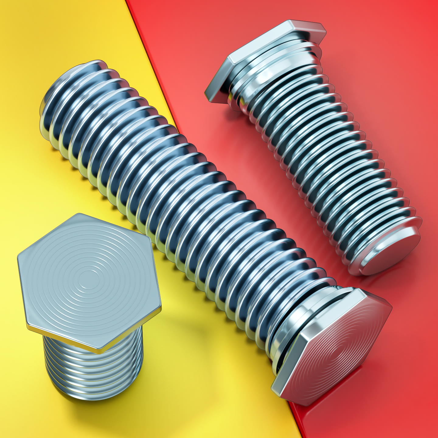 【厂家批发】镀锌六角压铆螺丝