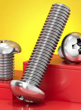 201不锈钢十字盘头螺丝圆头螺钉M2M3M4M5M6M8M10*8/10/12/16/20mm