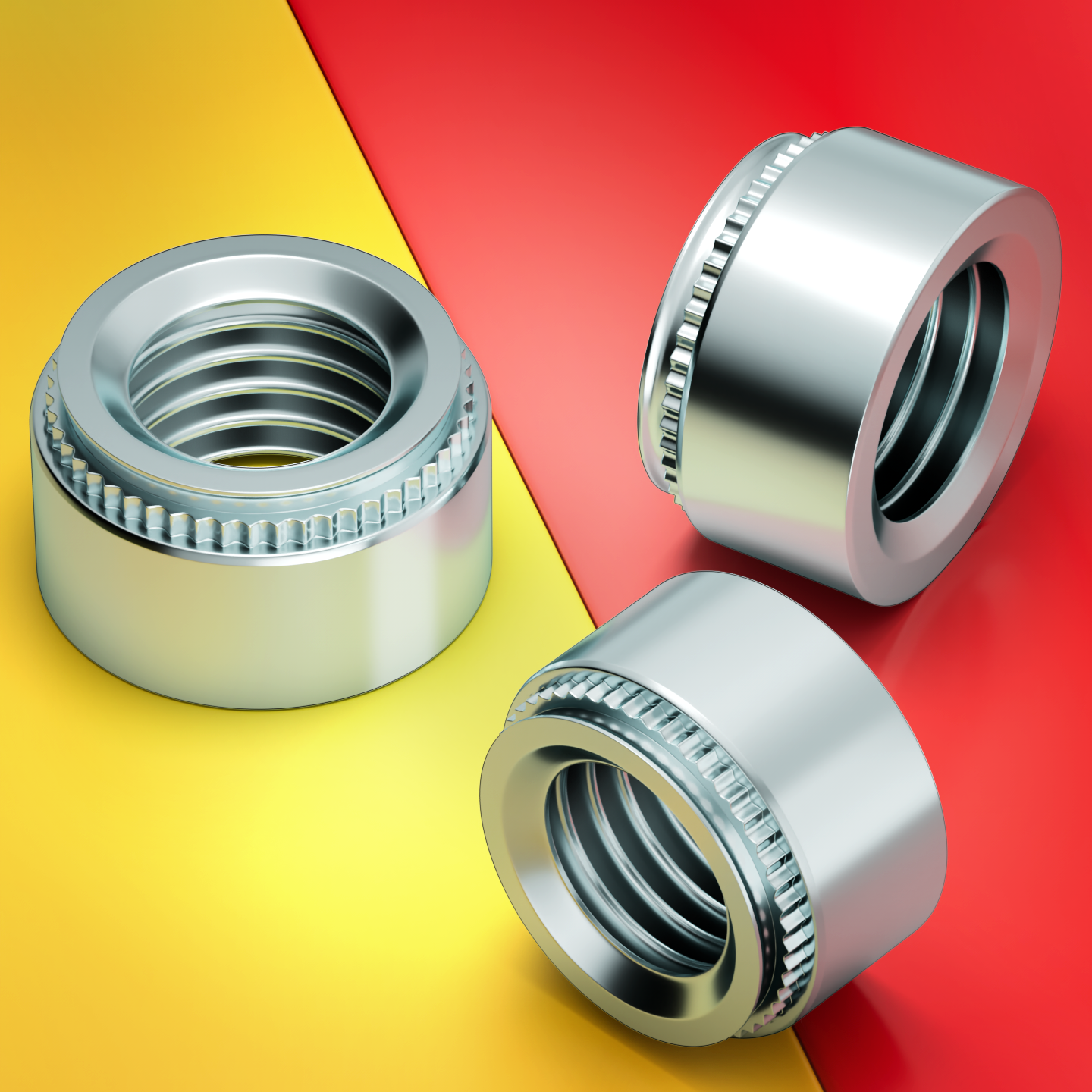 【厂家批发】镀锌压铆螺母