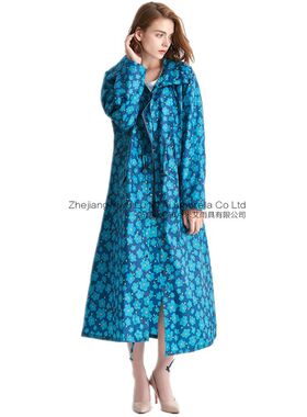 防雪服新款秋季女士中长款风衣雨衣超长过膝韩版男士披风时尚雨披