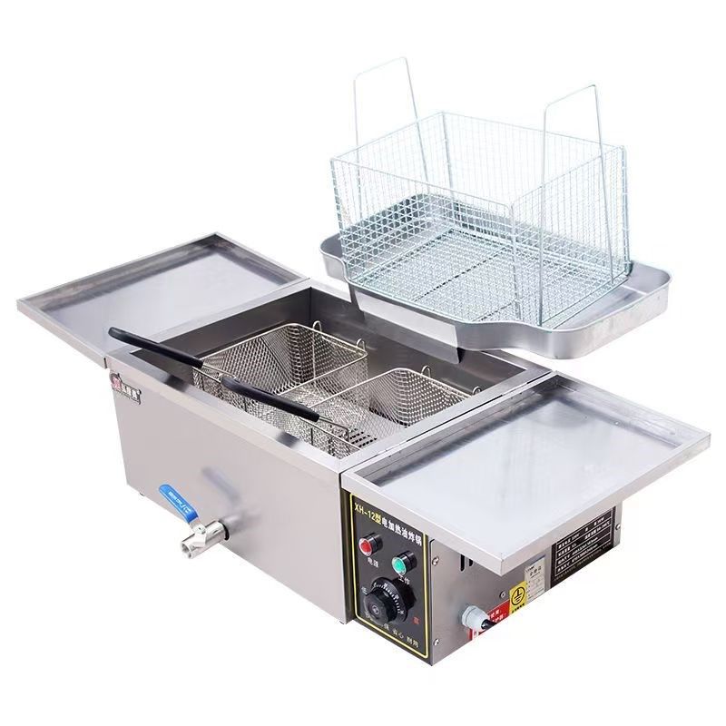 电炸炉商用自动恒温大容量炸油条机鸡翅炸薯条P机电油炸油炸锅,厨房电器,商用炸锅/炸串/薯条机,淘宝优惠券,粉丝福利购,淘宝优惠卷