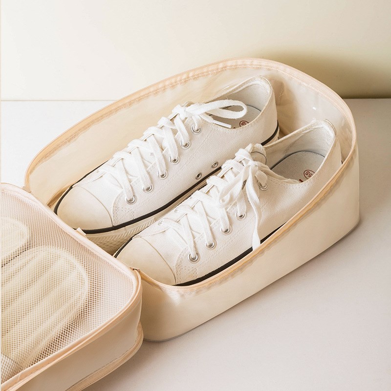 新款旅行鞋子收纳包鞋包行李箱神器便携式鞋袋大容量旅游装鞋的收