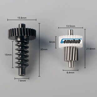 适用现代雅科仕朗动劳恩斯飞思后视镜折叠电O机倒车镜马达齿轮修