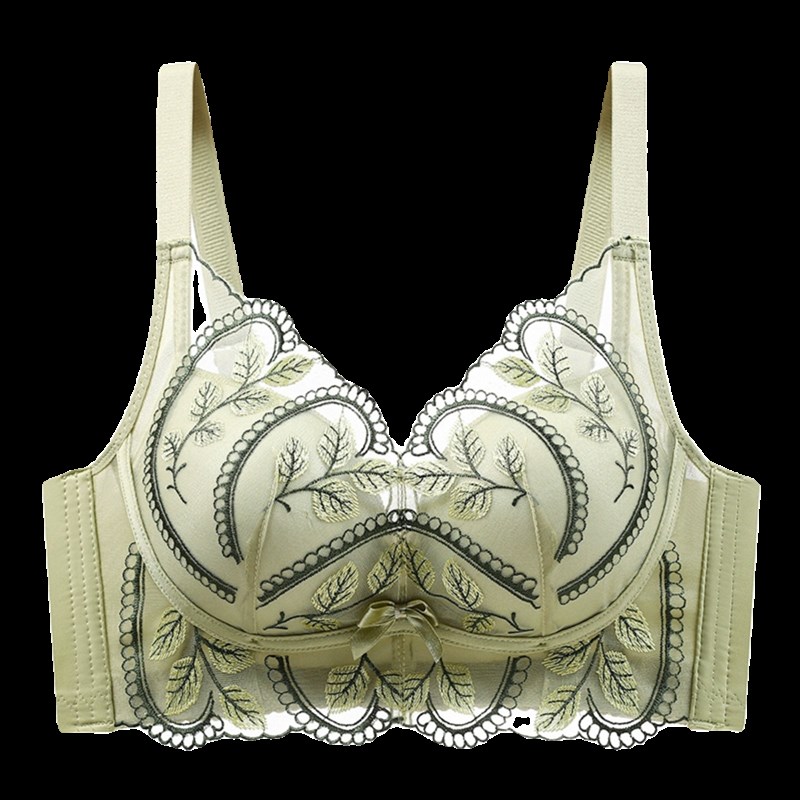 调整型内衣女聚拢小胸显大上托厚款无钢圈文胸罩套装收副乳防下垂