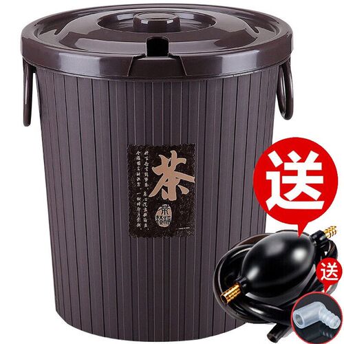 梦庭茶渣桶滤茶桶茶水桶茶盘排水桶茶具废水桶茶R叶垃圾桶茶漏管A