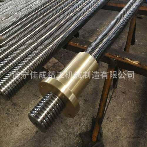 厂家加工大型精密机床梯形丝杆Tr60T70T80T90T100T120正反牙传动