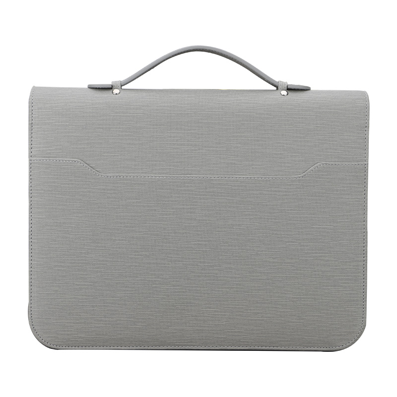 A4手提式多功能文件夹拉链包经房产置业顾问保险经理夹谈判签单销