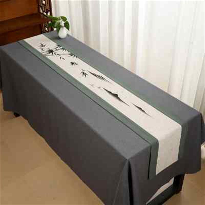 新款加大会议室桌布长方形台布中式桌旗茶桌布纯色餐桌布艺尺寸定,居家布艺,桌布,淘宝优惠券,粉丝福利购,淘宝优惠卷