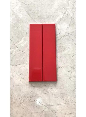 71tx白色绿色砖老款平面修补维修小白砖洗手间条砖6x24瓷砖墙砖掉