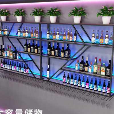 置品清吧酒吧吧h台酒柜墙光红酒铁艺酒架装饰靠墙新物架挂发餐厅,商业/办公家具,红酒架/柜,淘宝优惠券,粉丝福利购,淘宝优惠卷