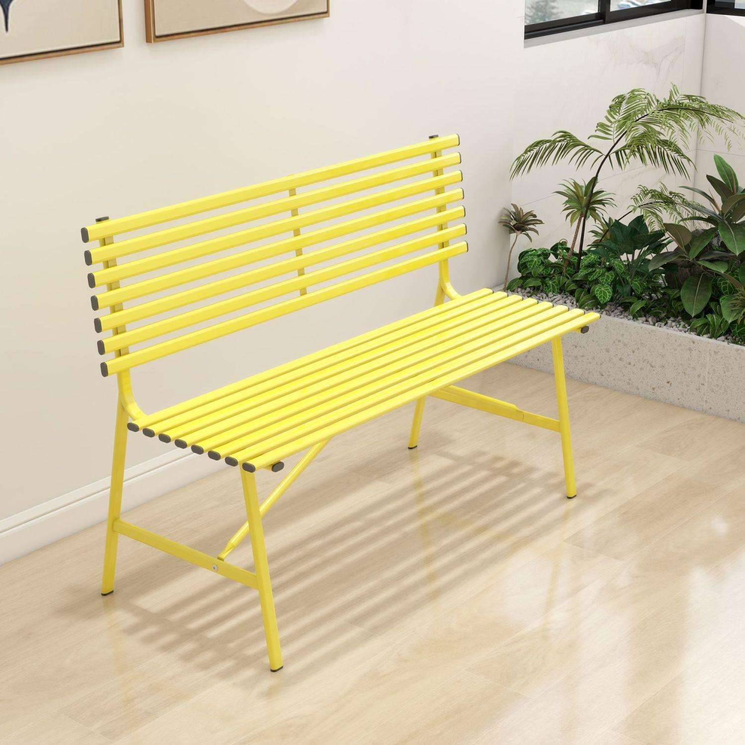 长椅防腐公园户外庭院休息休闲靠背铁艺广场座椅室外排椅椅子