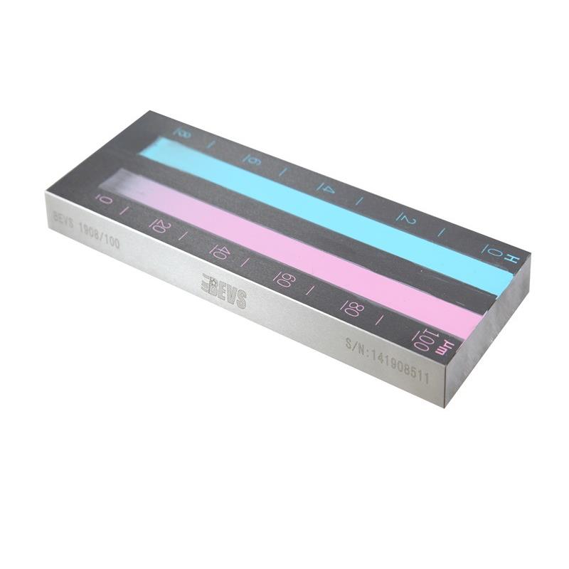 广州BEVS1903刮板细度计化工颗粒细度检测板单槽双槽不锈钢刮板