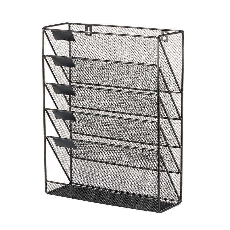 壁挂式多功能文件架墙上金属多层文件夹收纳盒办公用品桌面文具资,电子元器件市场,其它元器件,淘宝优惠券,粉丝福利购,淘宝优惠卷