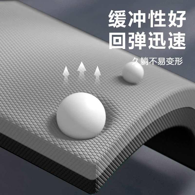 平衡垫哑铃卧推健身背垫胸推平板支撑核心训练海绵垫加厚跪垫