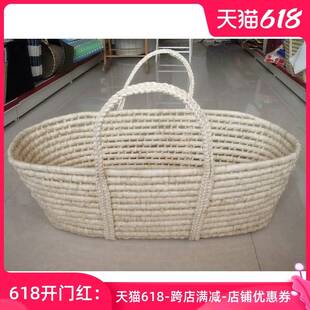 摇床睡篮篮婴儿手H提篮便宝儿宝院外儿出篮子 婴提篮新出生携式