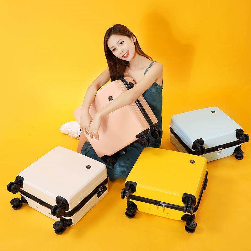 小旅行密码箱女寸登机行李箱超轻便拉杆箱小型迷你可.爱皮箱子潮