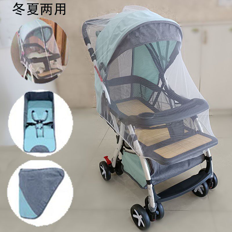 0-3岁婴儿e车可坐躺新生儿宝宝儿童手推车轻便折叠竹藤椅透气夏季