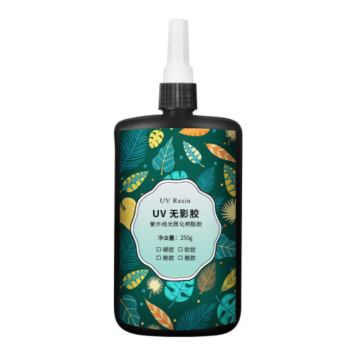 无影胶透a明UV胶黏水彩色滴胶无影胶玻璃uv胶粘剂!水晶