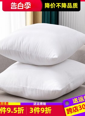 沙发抱枕芯45x45cm枕芯内胆皮50Cx50cm内芯长方形枕心方形靠垫皮
