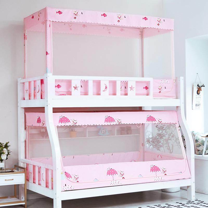 子母床蚊帐上下铺梯形1.2m1.5米儿童上下床宿舍单人床带支架伸,床上用品,蚊帐,淘宝优惠券,粉丝福利购,淘宝优惠卷