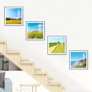 客厅装饰画卧室床头挂画饭厅餐厅壁画楼梯间走廊过道公寓酒店风景