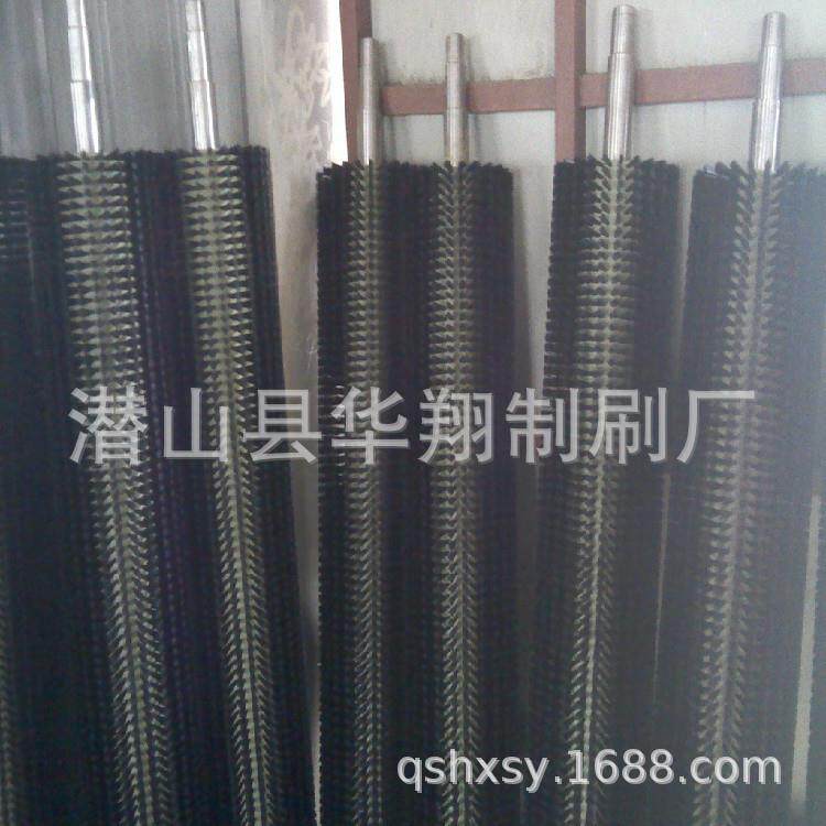 厂家大量不织布刷轮 毛刷辊 不织布洗车刷辊