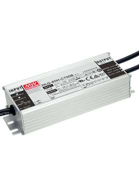 明纬电源 HLG-60H-C700B 70W LED温室照明建筑电源