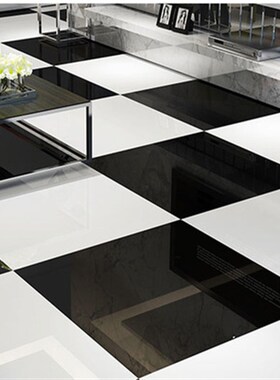 超白全抛釉800x800纯白哑光纯黑地砖白色O地板砖超黑客厅瓷砖卧室