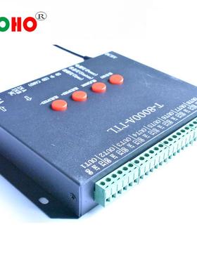 T-8000A全彩控制器 LED点控全彩T-8000A-TTL SD卡可编程控制器