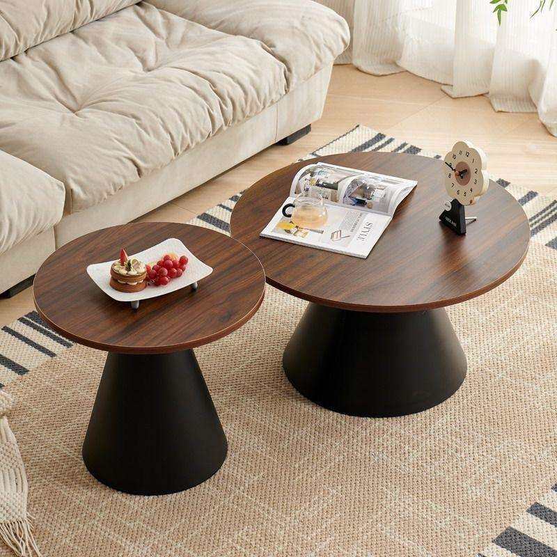 北欧奶油风圆形茶几家用设计师小户型客现代实木民宿简约小户茶几,鲜花速递/花卉仿真/绿植园艺,割草机/草坪机,淘宝优惠券,粉丝福利购,淘宝优惠卷