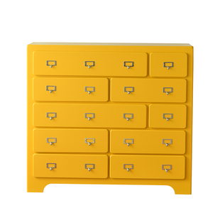 安妮世家十抽屉斗柜卧室客厅收纳柜收纳柜实木玄关柜餐柜DYULTON